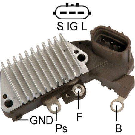REGULADOR DENSO TOYOTA  PRADO, 4RUNNER 01, HILUX 00-01, TERIOS