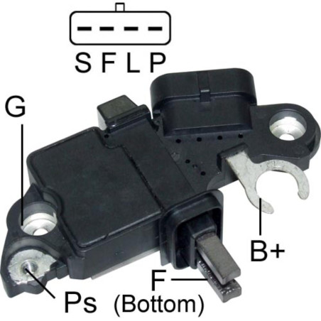 REGULADOR BOSCH CHEV VAN EXPRESS 6 CYL  05-08 100AMP